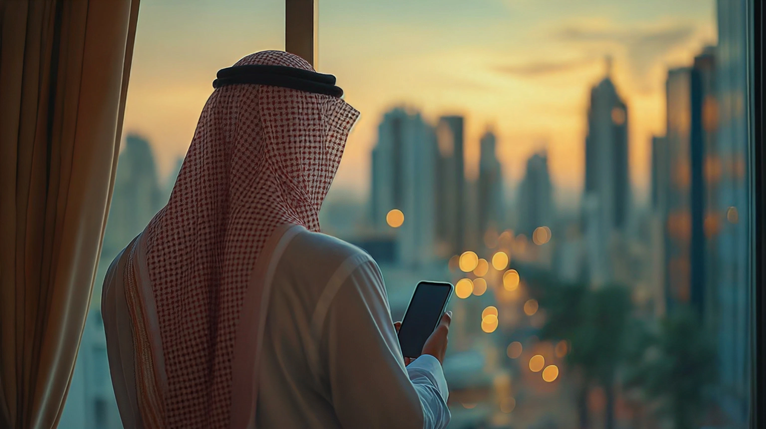 man with phone